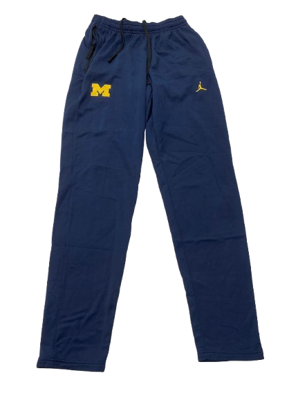 Cameron Williams Michigan Basketball Team Issued Sweatpants (Size LTT)