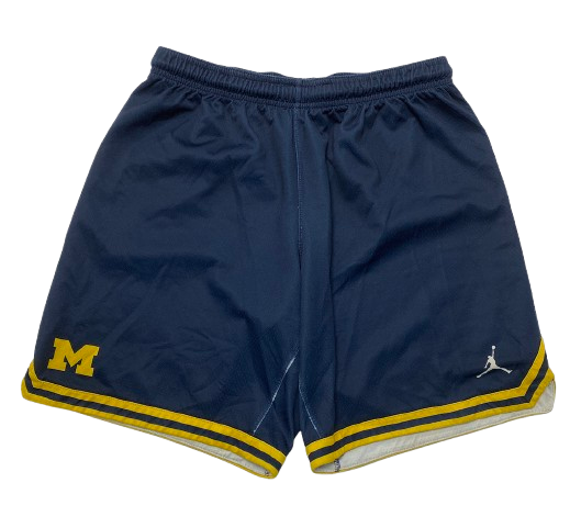 Cameron Williams Michigan Basketball Player Exclusive Practice Shorts (Size Women&