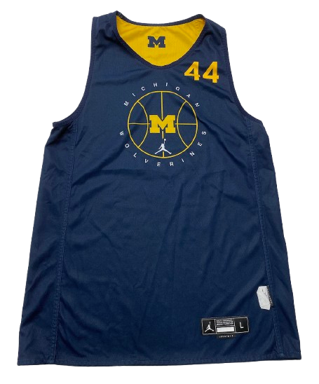 Cameron Williams Michigan Basketball Player Exclusive Reversible Practice Jersey (Size Women&