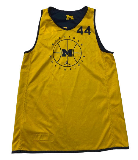 Cameron Williams Michigan Basketball Player Exclusive Reversible Practice Jersey (Size Women&