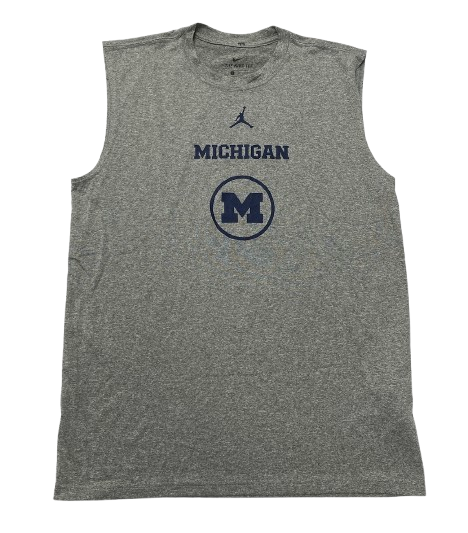 Cameron Williams Michigan Basketball Team Issued Workout Tank (Size M)