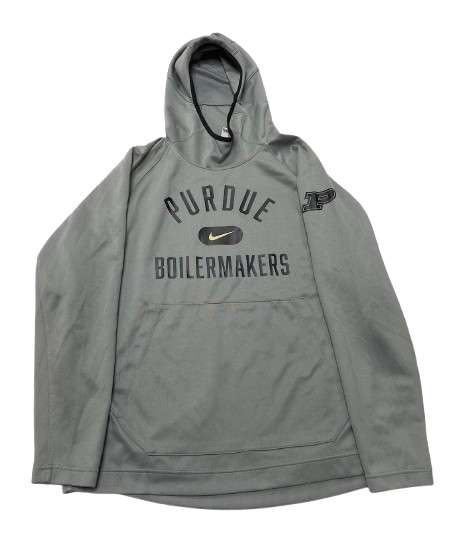 DJ Wingfield Purdue Football Team Issued Travel Sweatshirt (Size XXL)