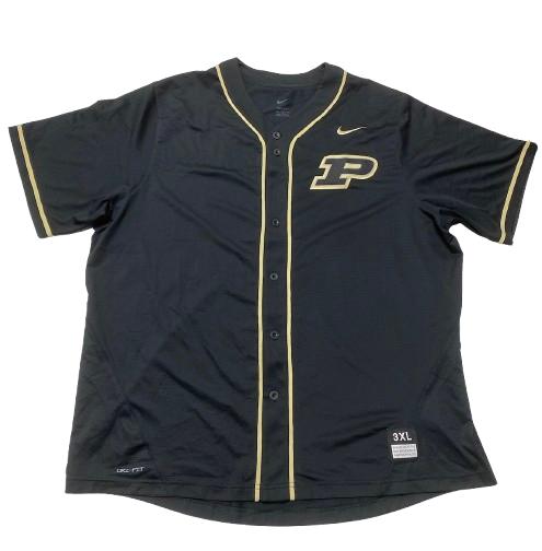 Purdue Baseball Team Issued Nike Jersey (Size 3XL)