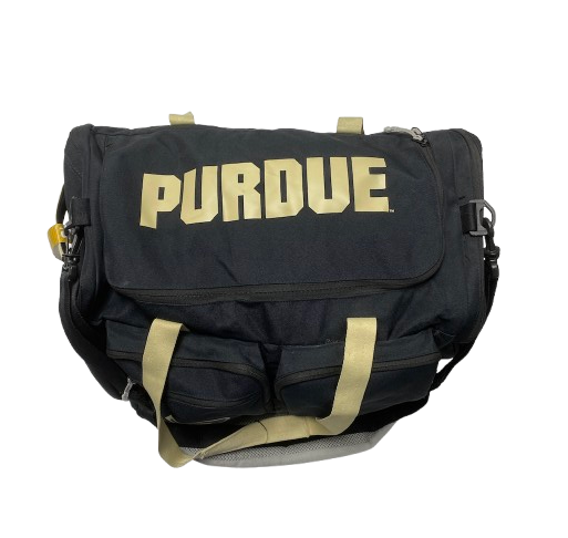 DJ Wingfield Purdue Football Team Issued Travel Duffel Bag