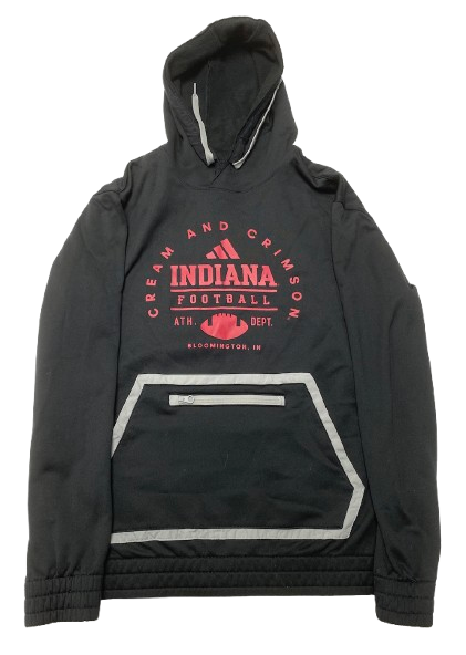 Shawn Asbury Indiana Football Team Issued Sweatshirt (Size L)