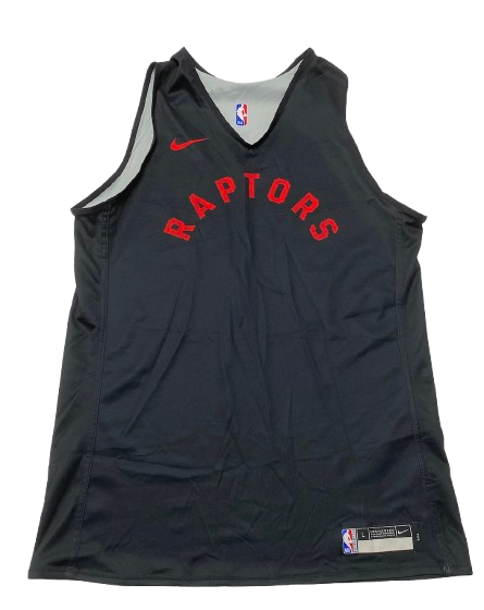 Joe Wieskamp Toronto Raptors Player Exclusive Reversible Practice Jersey (Size LT)