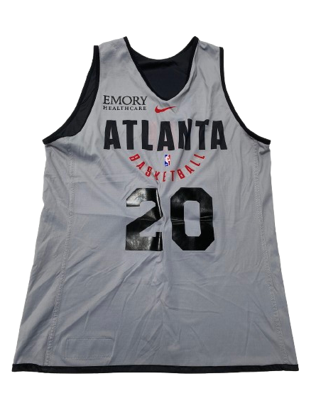 Joe Wieskamp Atlanta Hawks Player Exclusive Reversible Practice Jersey (Size L)