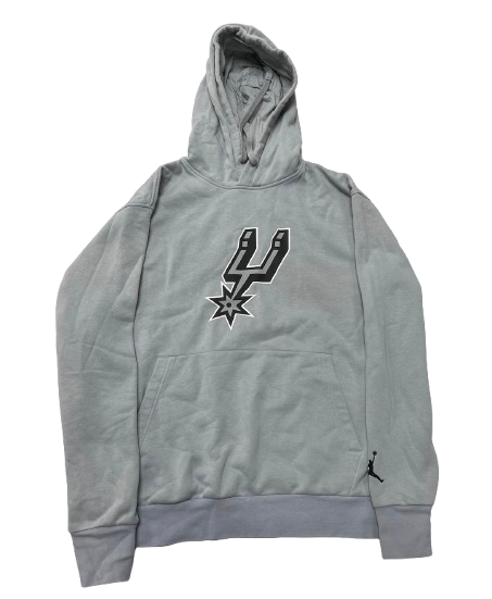 Joe Wieskamp San Antonio Spurs Team Issued Sweatshirt (Size L)