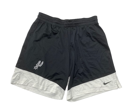 Joe Wieskamp San Antonio Spurs Team Issued Workout Shorts (Size XL)