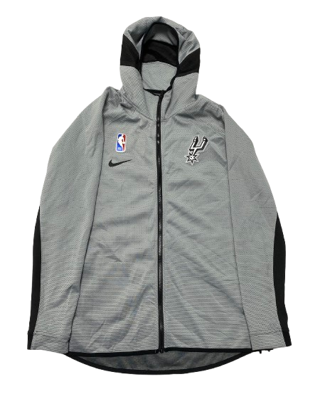 Joe Wieskamp San Antonio Spurs Player Exclusive Pre-Game Warm-Up Jacket (Size L)
