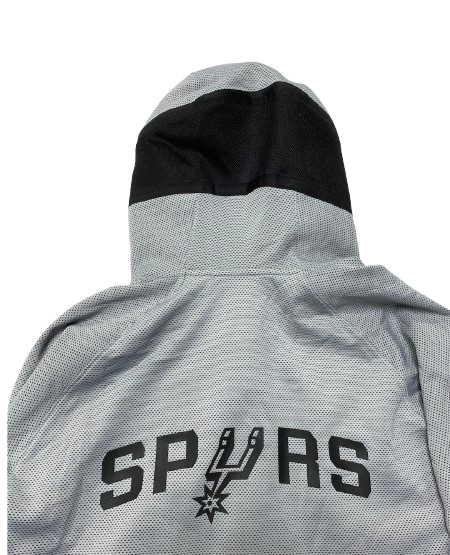 Joe Wieskamp San Antonio Spurs Player Exclusive Pre-Game Warm-Up Jacket (Size L)