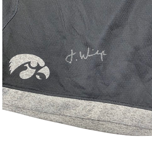 Joe Wieskamp Iowa Basketball SIGNED Player Exclusive Practice Shorts (Size XL)