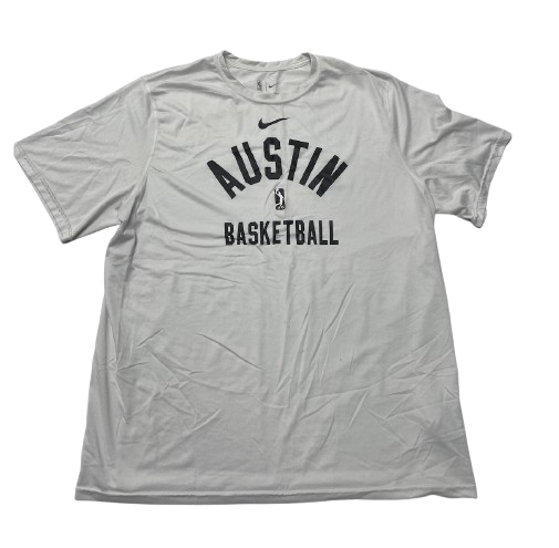 Joe Wieskamp Austin Spurs Team Issued Workout Shirt (Size XL)