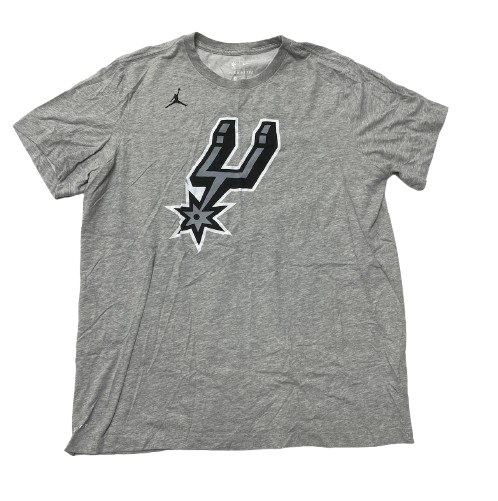 Joe Wieskamp San Antonio Spurs Team Issued Workout Shirt (Size XL)