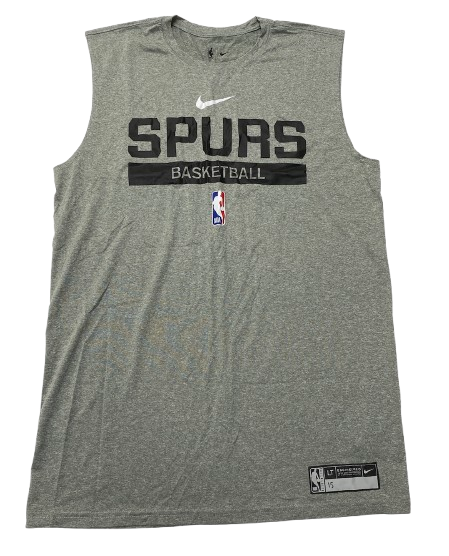 Joe Wieskamp San Antonio Spurs Player Exclusive Workout Tank (Size LT)