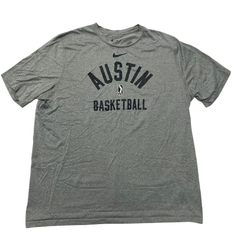 Joe Wieskamp Austin Spurs Team Issued Workout Shirt (Size XL)