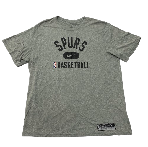 Joe Wieskamp San Antonio Spurs Team Issued Workout Shirt (Size XL)
