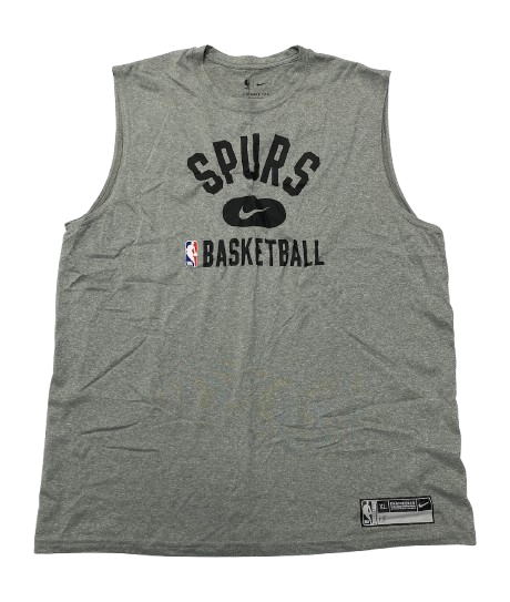 Joe Wieskamp San Antonio Spurs Player Exclusive Workout Tank (Size XL)