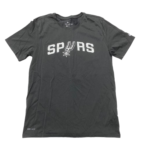 Joe Wieskamp San Antonio Spurs Team Issued Workout Shirt (Size M)