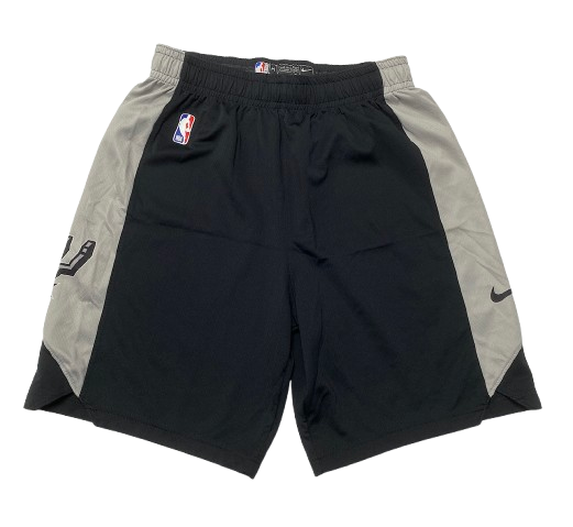 Joe Wieskamp San Antonio Spurs Player Exclusive Practice Shorts (Size M)
