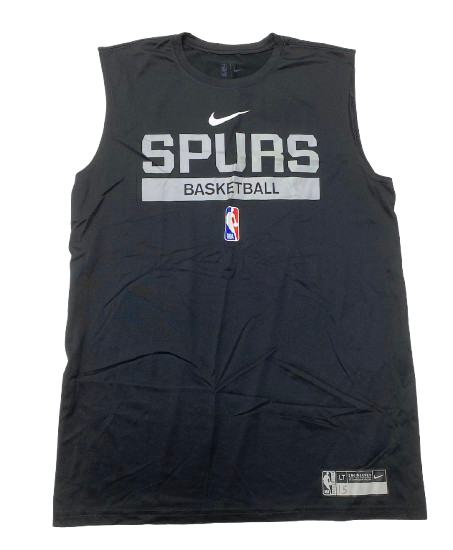 Joe Wieskamp San Antonio Spurs Player Exclusive Workout Tank (Size LT)