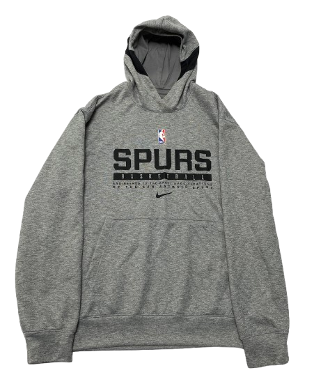 Joe Wieskamp San Antonio Spurs Team Issued Sweatshirt (Size L)