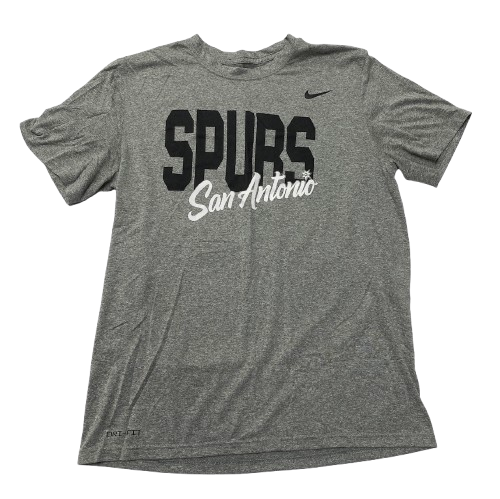 Joe Wieskamp San Antonio Spurs Team Issued Workout Shirt (Size L)