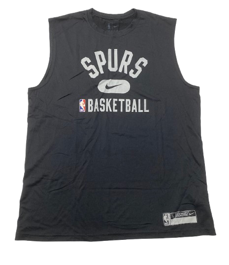 Joe Wieskamp San Antonio Spurs Player Exclusive Workout Tank (Size L)