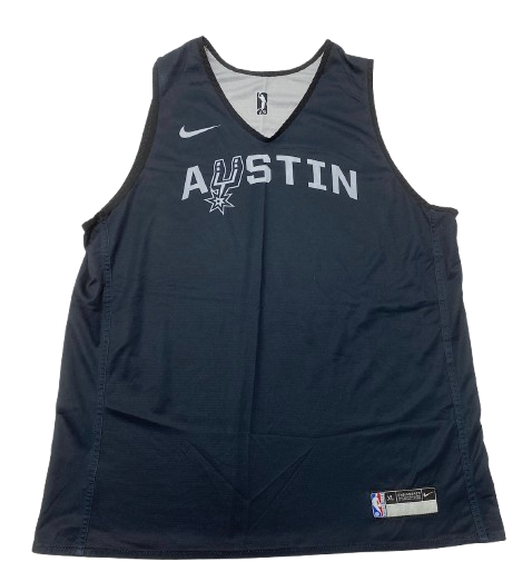 Joe Wieskamp Austin Spurs Player Exclusive Reversible Practice Jersey (Size XL)