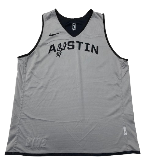 Joe Wieskamp Austin Spurs Player Exclusive Reversible Practice Jersey (Size XL)