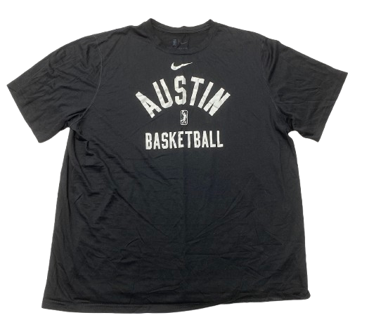 Joe Wieskamp Austin Spurs Team Issued Workout Shirt (Size XL)