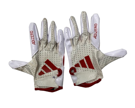 Miles Cross Indiana Football Player Exclusive Gloves (Size XL)