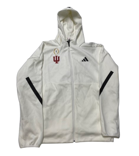 Miles Cross Indiana Football Player Exclusive College Football Playoff Jacket (Size L)