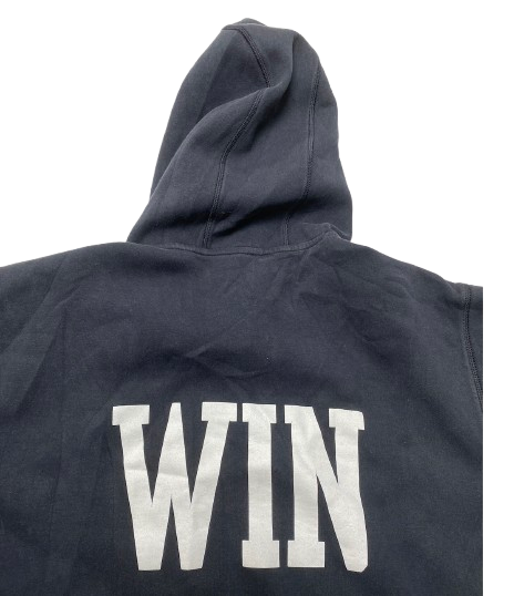Justice Ellison Indiana Football Player Exclusive Short Sleeve Hoodie (Size L)