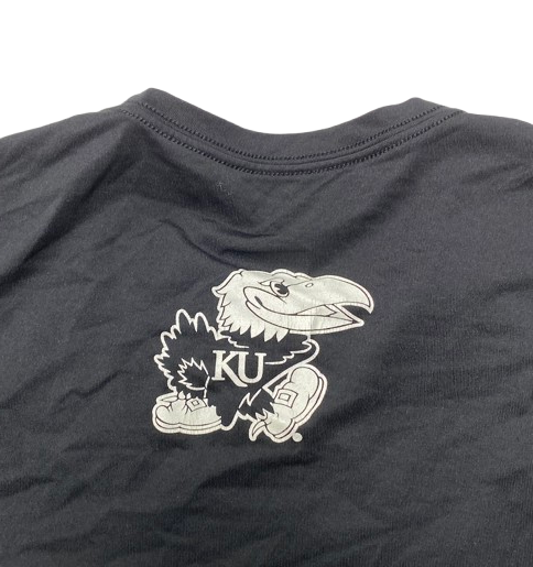 Kevin McCullar Jr. Kansas Basketball Player Exclusive "MLK Day" Pre-Game Warm-Up Shooting Shirt (Size XL)