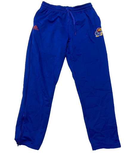 Kevin McCullar Jr. Kansas Basketball Team Issued Sweatpants (Size XLT)