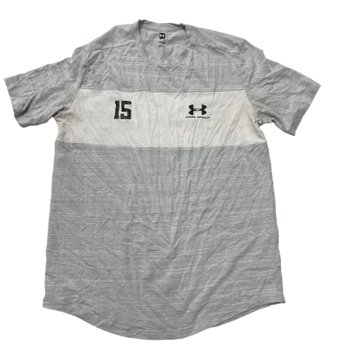 Kevin McCullar Jr. Texas Tech Basketball Player Exclusive Workout Shirt with 