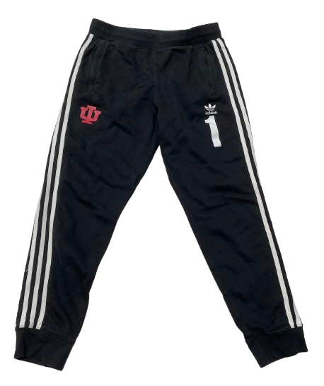 Shawn Asbury Indiana Football Player Exclusive Sweatpants with 