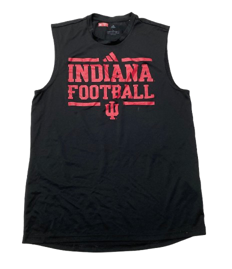 Shawn Asbury Indiana Football Player Exclusive Workout Tank (Size L)
