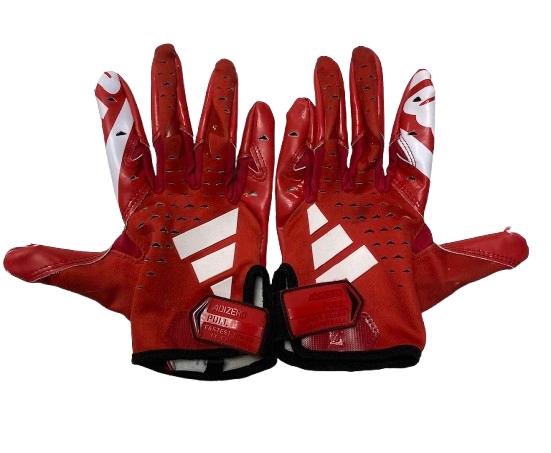 Shawn Asbury Indiana Football Player Exclusive Gloves (Size L)