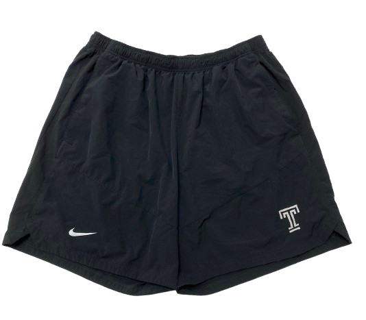 Darian Varner Temple Football Team Issued Workout Shorts (Size XXL)