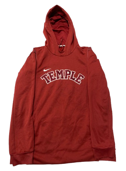 Darian Varner Temple Football Team Issued Sweatshirt (Size L)