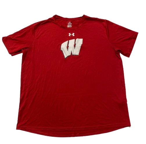 Darian Varner Wisconsin Football Team Issued Workout Shirt (Size XL)