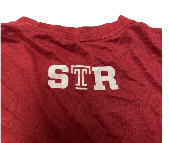 Darian Varner Temple Football Player Exclusive Workout Shirt (Size L)