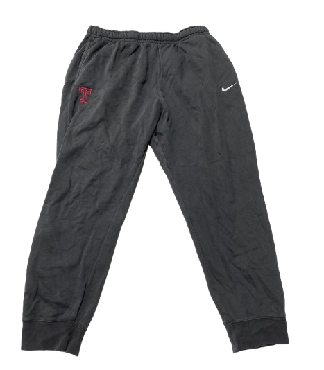 Darian Varner Temple Football Team Issued Sweatpants (Size XXL)