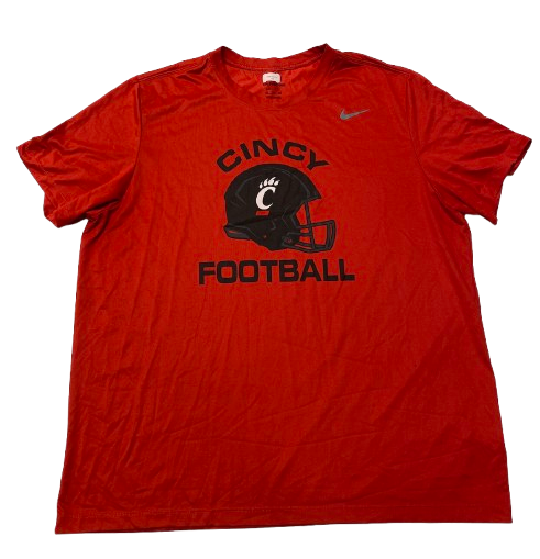 Darian Varner Cincinnati Football Player Exclusive Workout Shirt (Size XXL)