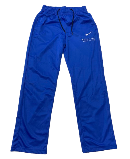 Jonathan McGill SMU Football Player Exclusive "PONY UP DALLAS" Sweatpants (Size M)