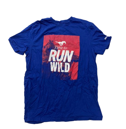 Jonathan McGill SMU Football Team Issued Workout Shirt (Size L)