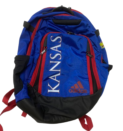 Dylan Downing Kansas Football Team Issued Travel Backpack