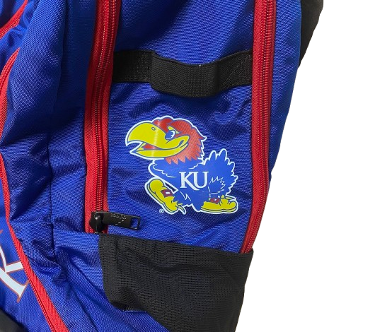 Dylan Downing Kansas Football Team Issued Travel Backpack
